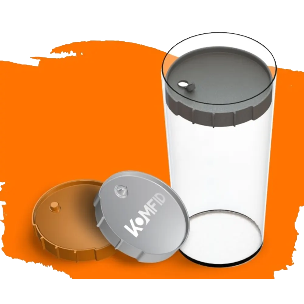 Komfortabler Deckel.